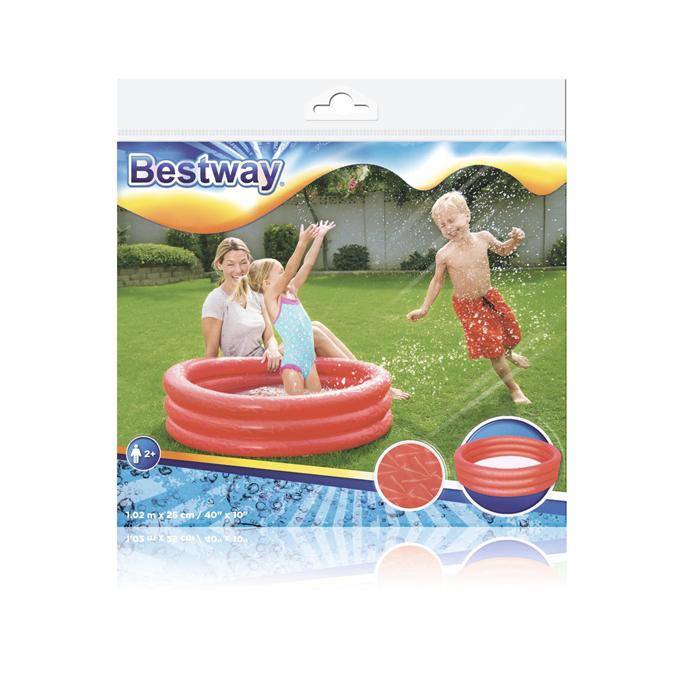 [8151024] PILETA 3 AROS CHICA SURTIDO 102 X 25 CM  (B/12) BESTWAY (3924)