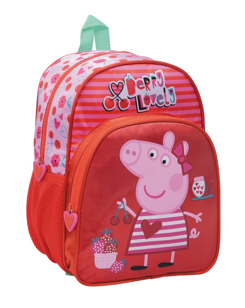 Peppa Pig Mochila 12" Espalda -Cherry Surtido