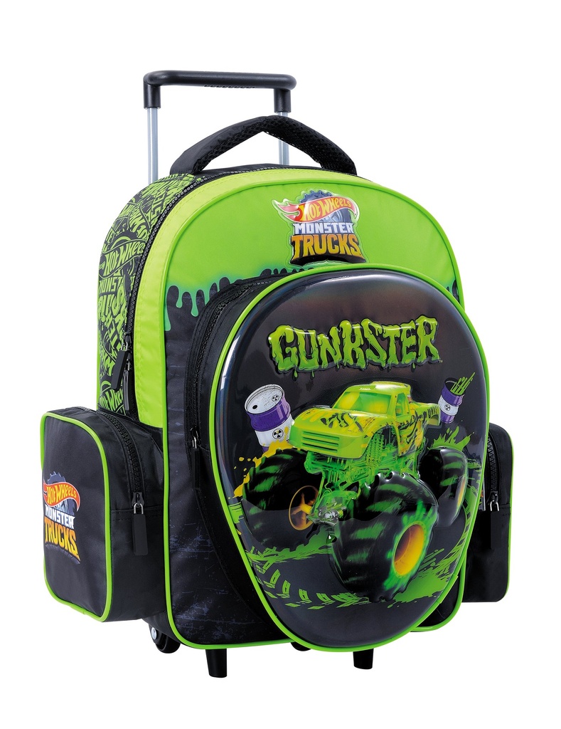 [375123S] Hot Wheels Mochila 14" Carro Green