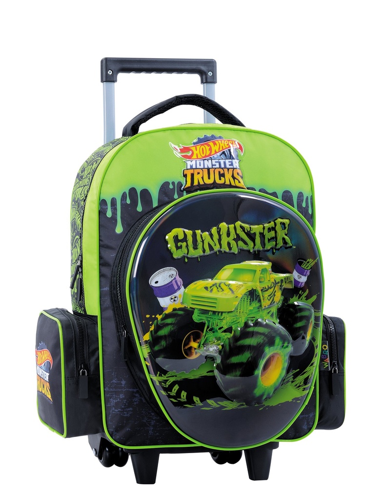 [375125S] Hot Wheels Mochila 17" Carro Green