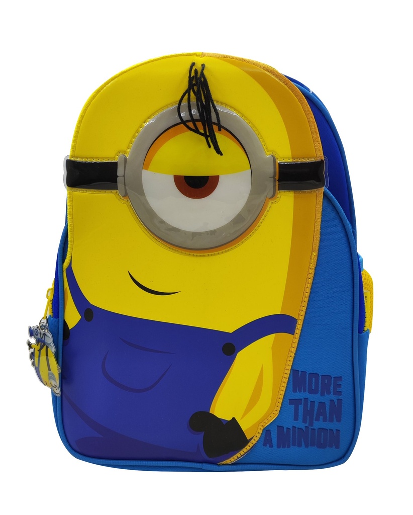 MOCHILA MINIONS 12" ESPALDA