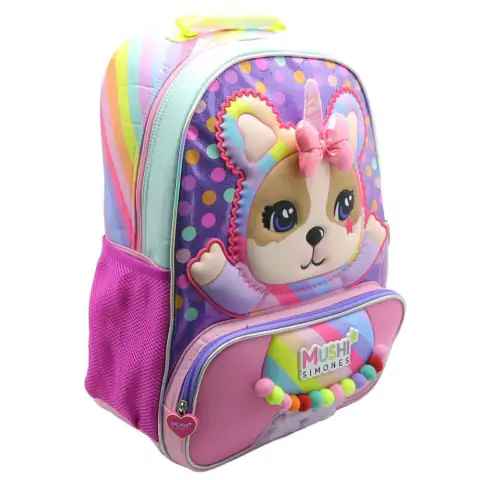 [3SI818-VIO] Mochila Simones 18"" espalda 3/24" (Violeta)