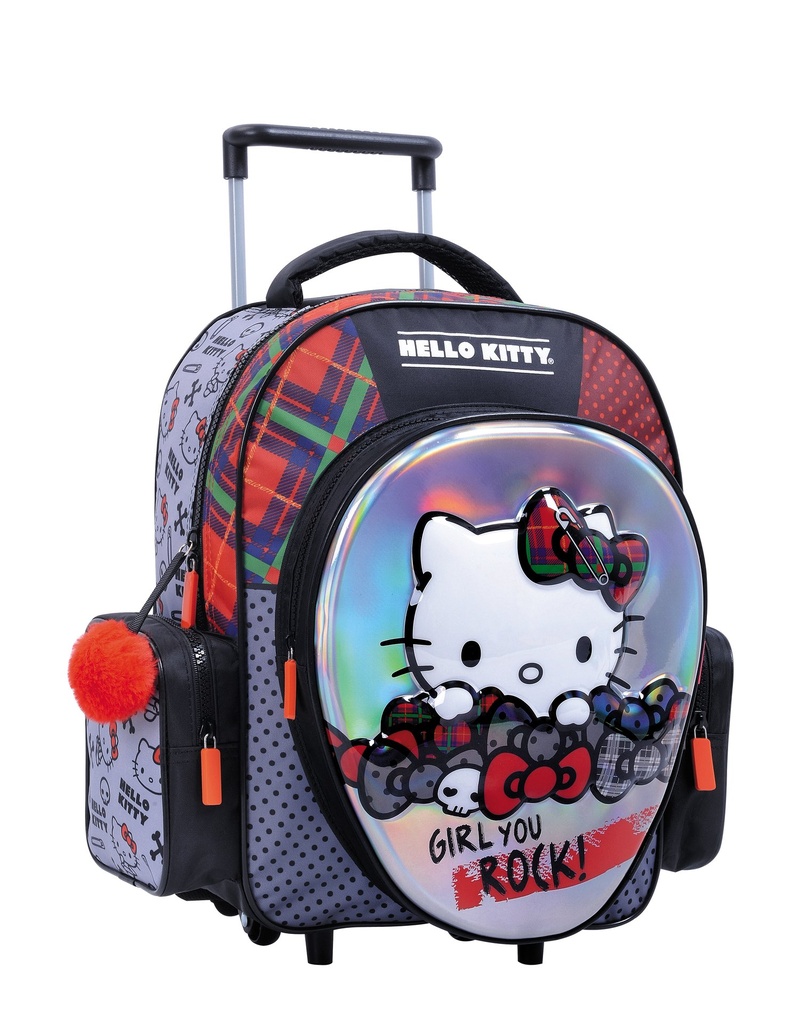 Hello Kitty Mochila 14" Carro Rock