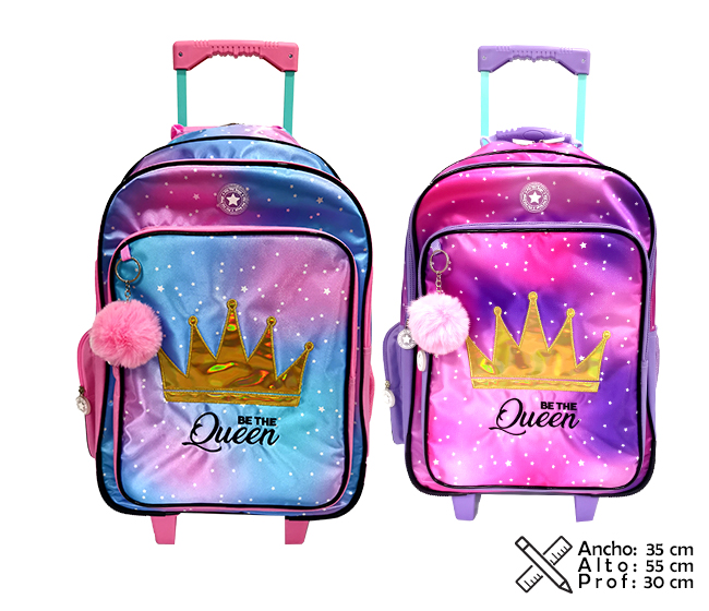 [3102453-VIO] MOCHILA CARRO CORONA Phi Phi Bags (Violeta)
