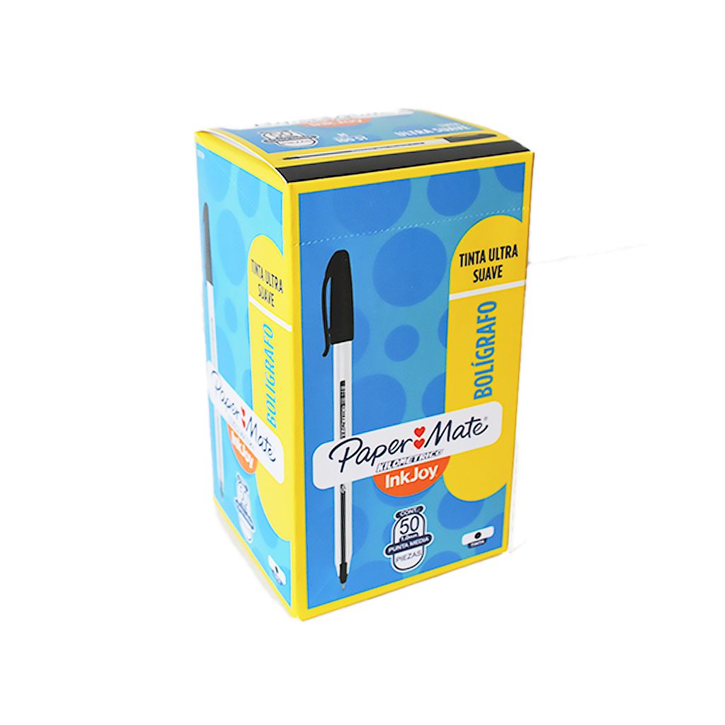 Boligrafo PM Inkjoy Negro Pack x10 Un.