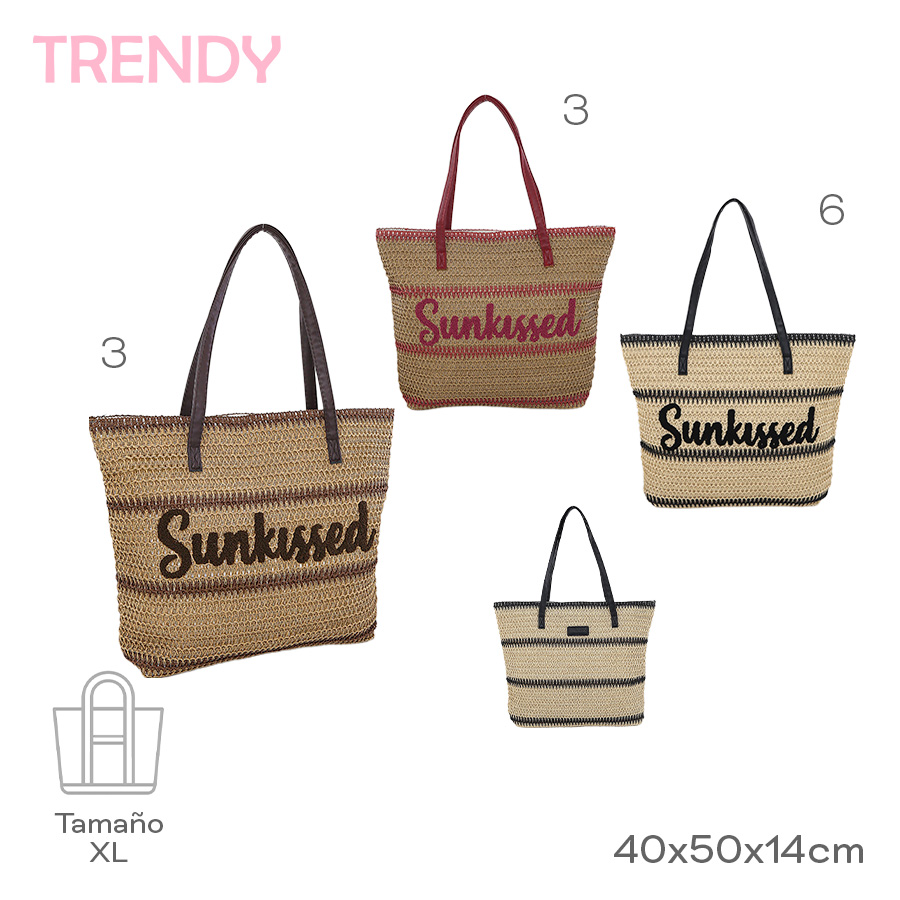 [132102] PLAYERO BEACH BAG TRENDY