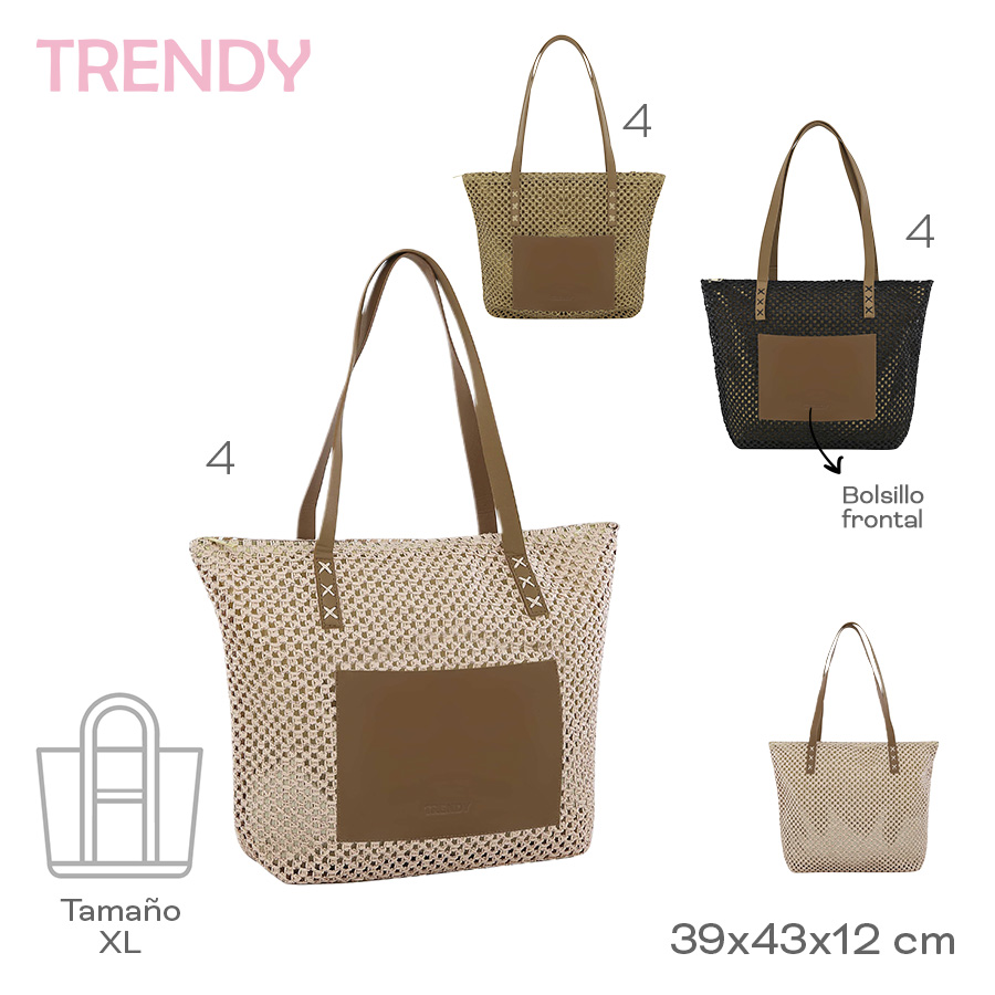 [132105] PLAYERO BEACH BAG TRENDY