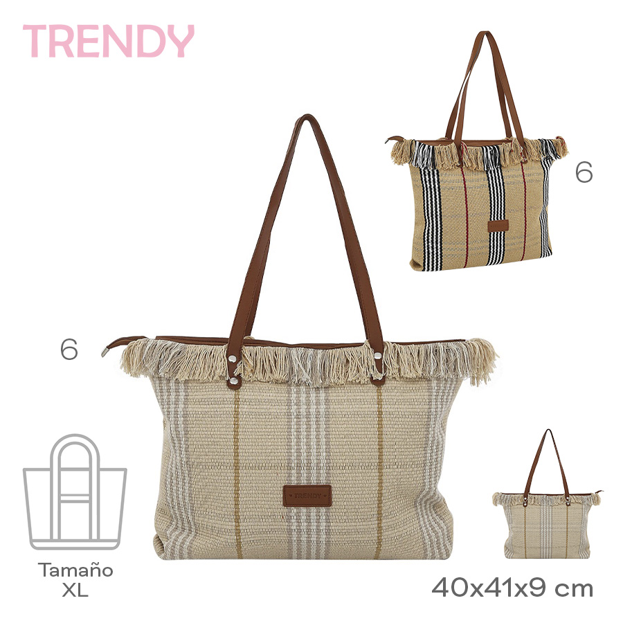 [132145] PLAYERO BEACH BAG TRENDY