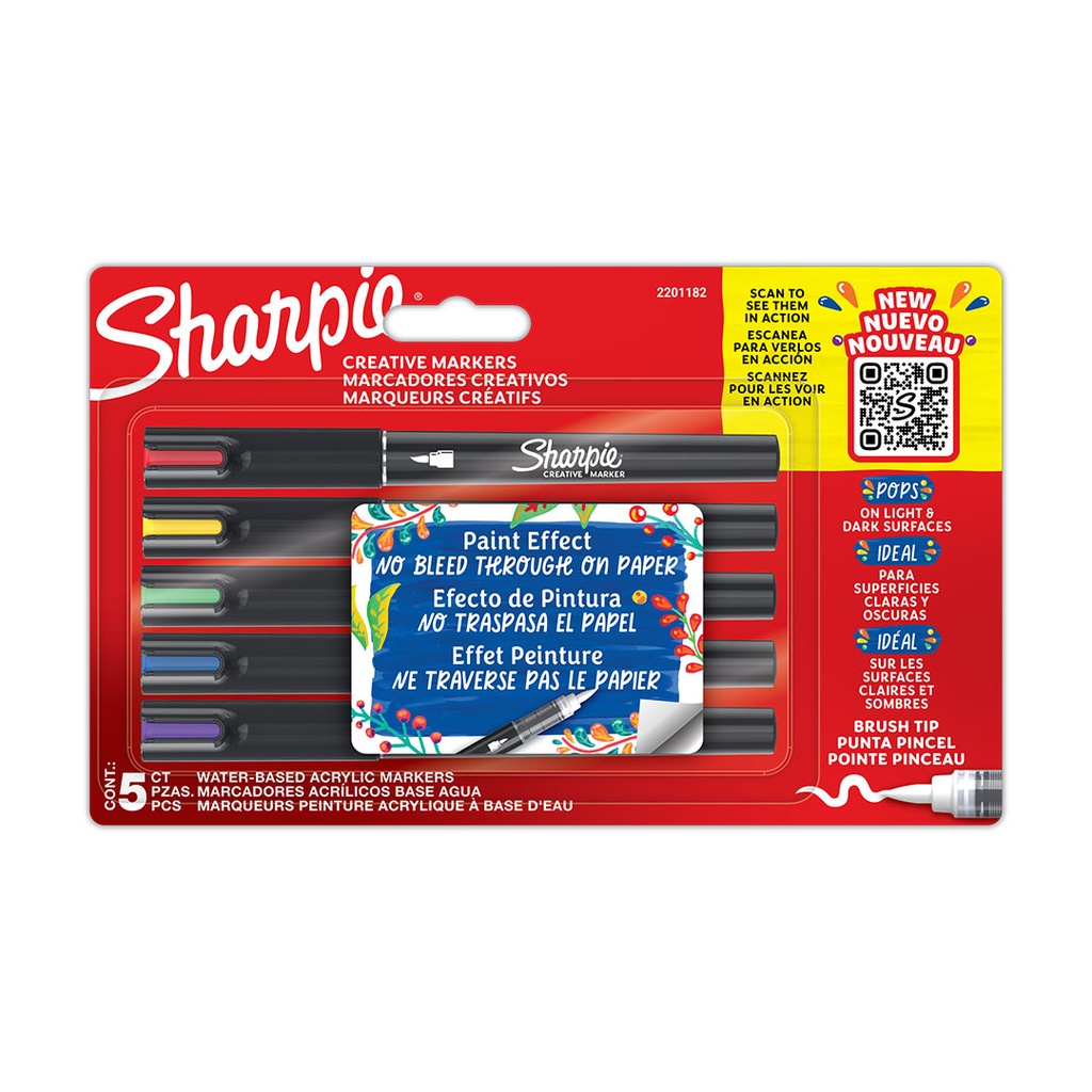 Sharpie Acrylic x5