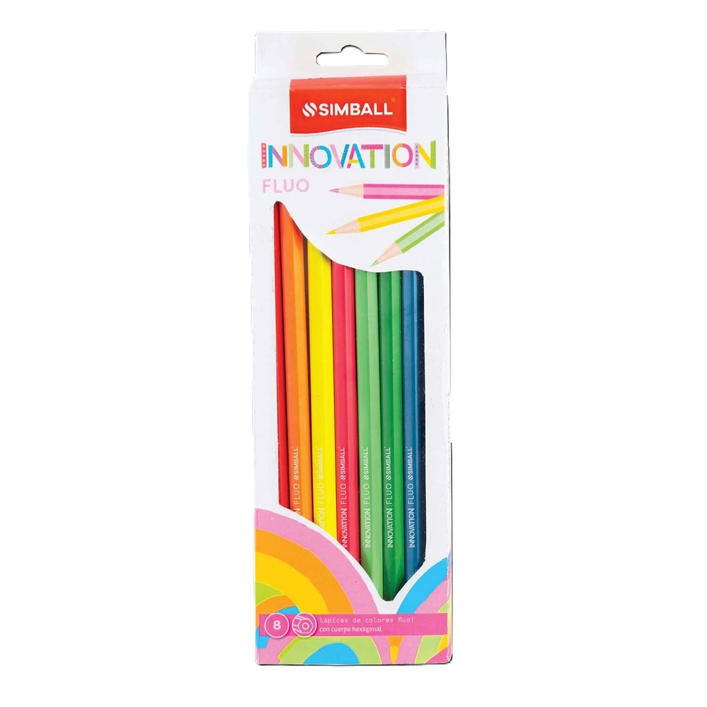 [60214859508] LAPIZ INNOVATION FLUO X8 SIMBALL