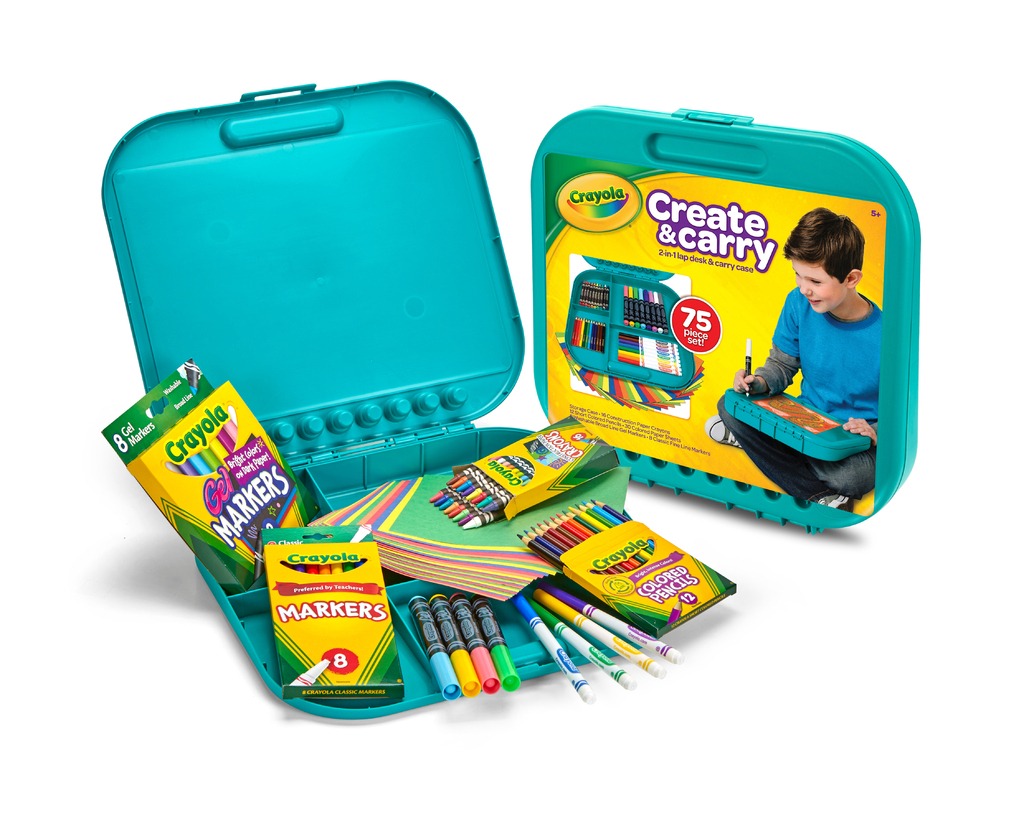 CREATE & CARRY x 75 piezas CRAYOLA