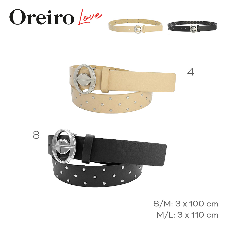 [855262] CINTURON OREIRO LOVE