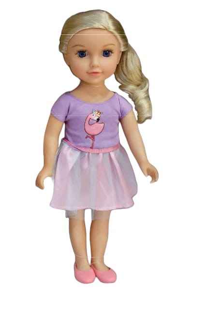 [816825] MUÑECA ARTICULADA EMMA 45CM