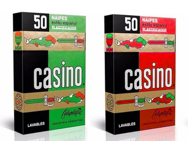Naipes Casino Celuplastic 50 cartas