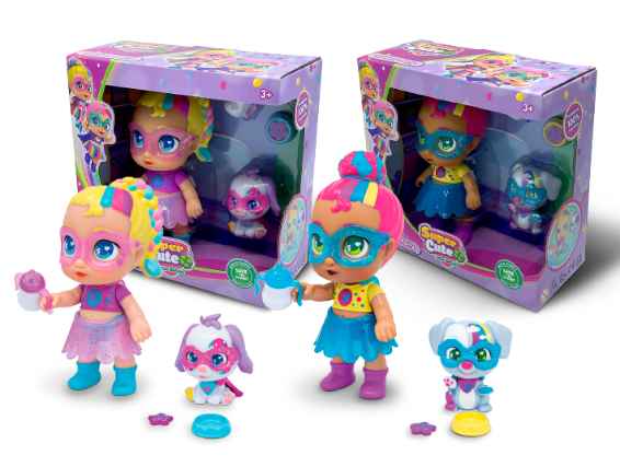 [811890] SUPERCUTE MINI GLITZY C/MASCOTA