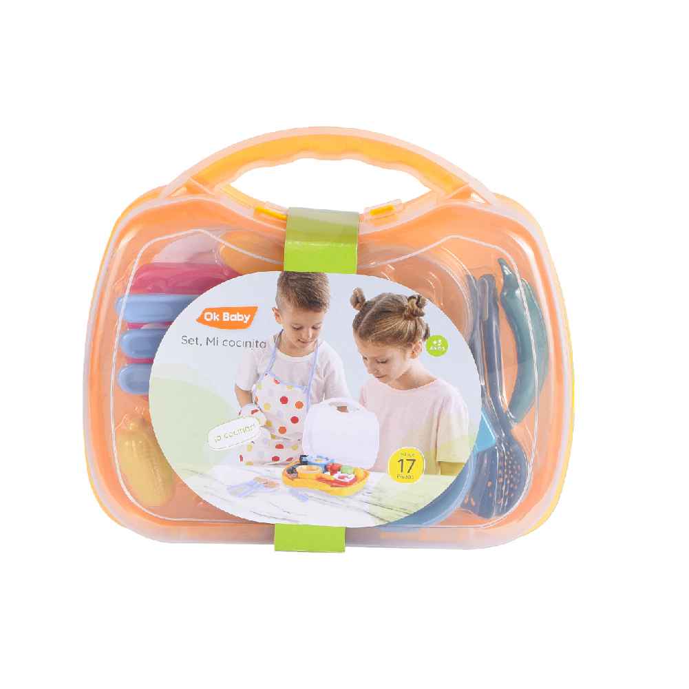 [81OKBB0319] JUEGO DE COCINA EN VALIJA