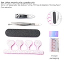 SET UÑAS MANICURA Y PEDICURA X4 SKORA
