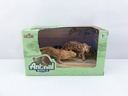 ANIMAL WORLD PLAYSET 19CM PACK X 2 LEOPARDO