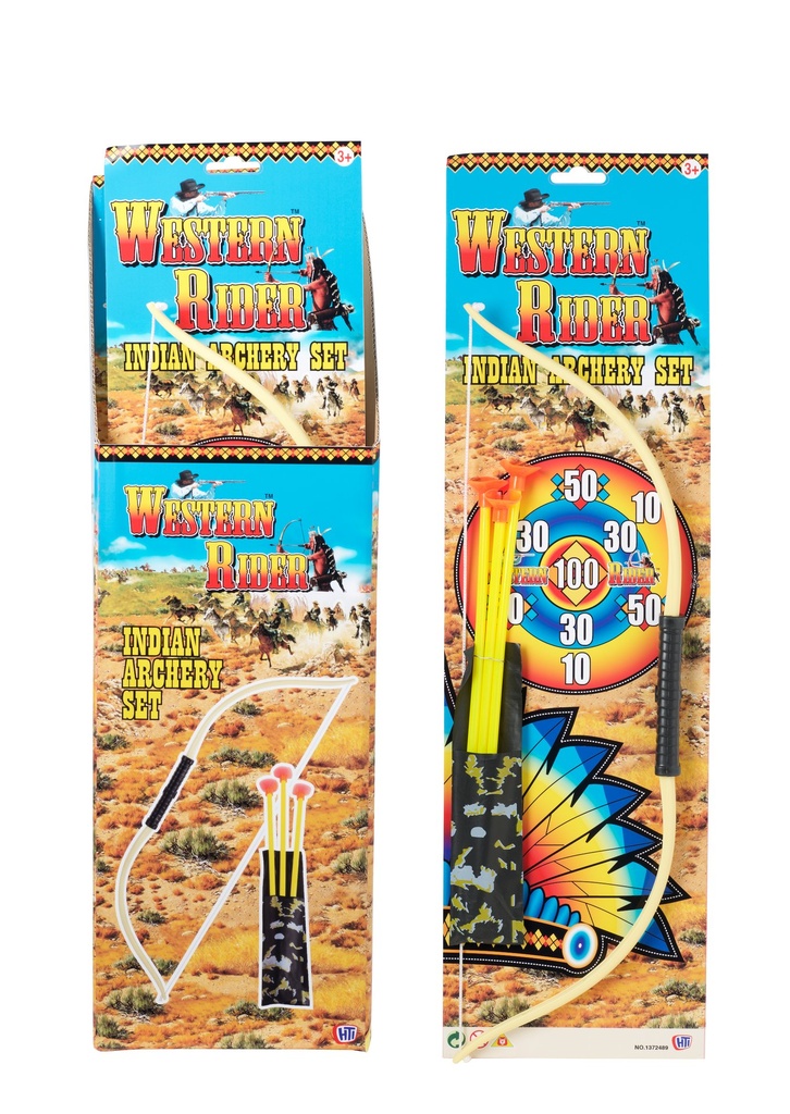 [8174193] POCKET MONEY PLAYSET 56 CM ARQUERIA WESTERN RIDER