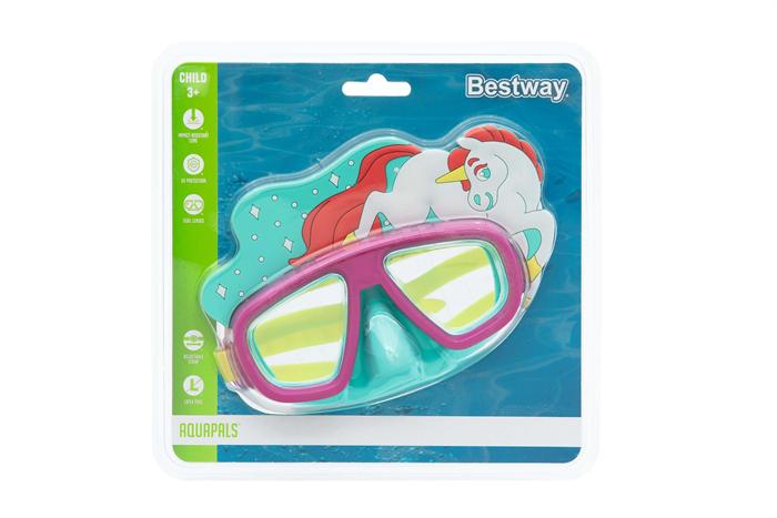 [8122064] MASCARA DE BUCEO ANIMALITOS SURTIDO + 3 AÑOS (B/12)