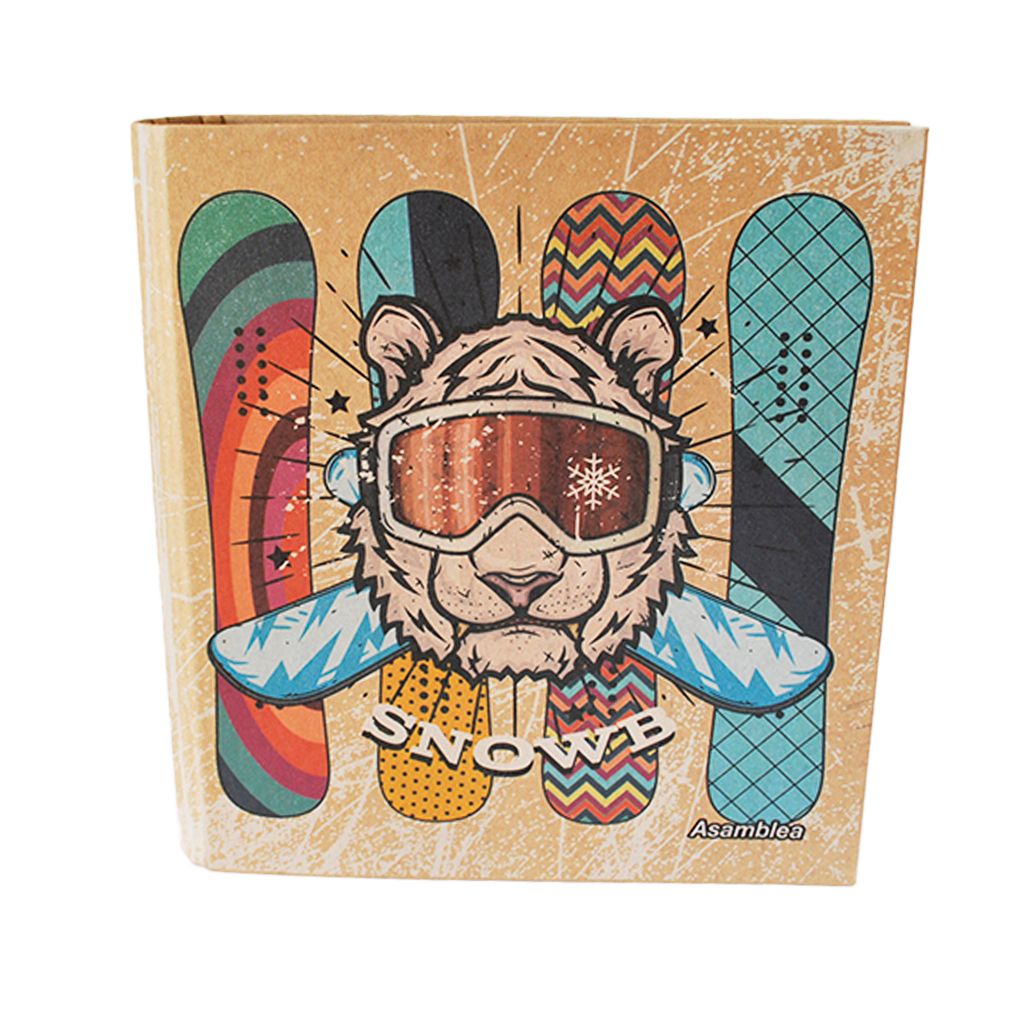 [6AS500584] Carpeta 3x40 Asamblea Kraft Board