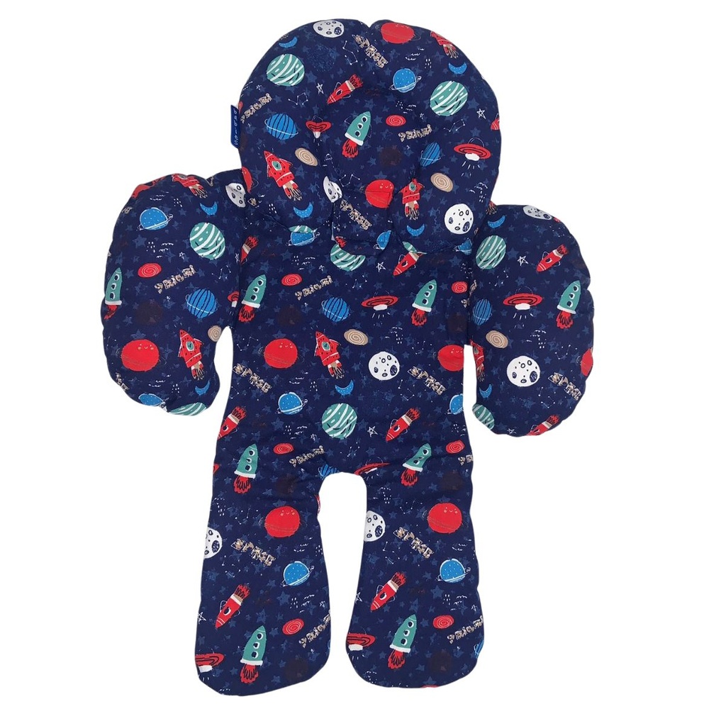 [2CF9128-5] REDUCTOR GABARDINA ESTAMPADO ESPACIO (AZUL) PRIORI