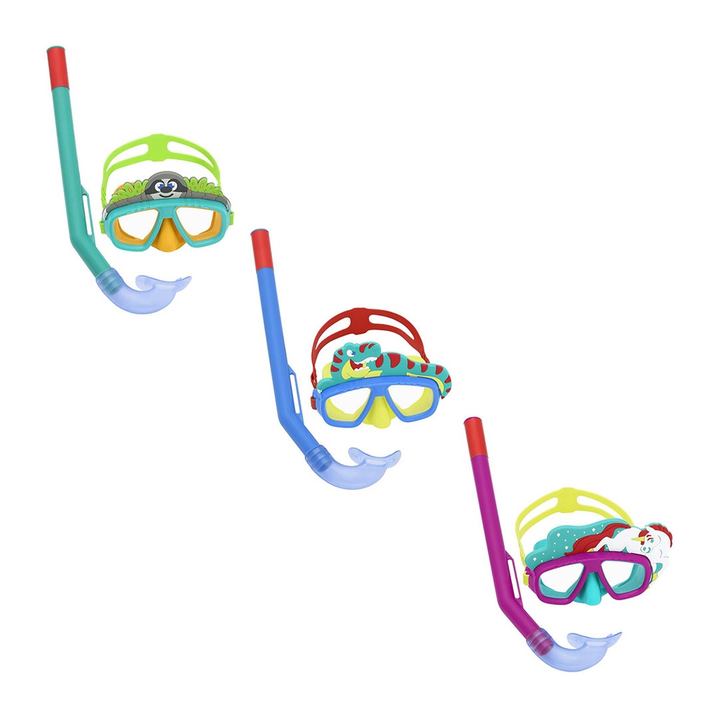 [8124059] SET DE SNORKLES ANIMALITOS BESTWAY (7774)