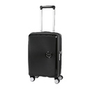 VALIJA CARRY ON AMERICAN TOURISTER CURIO FRONT OPEN BLACK