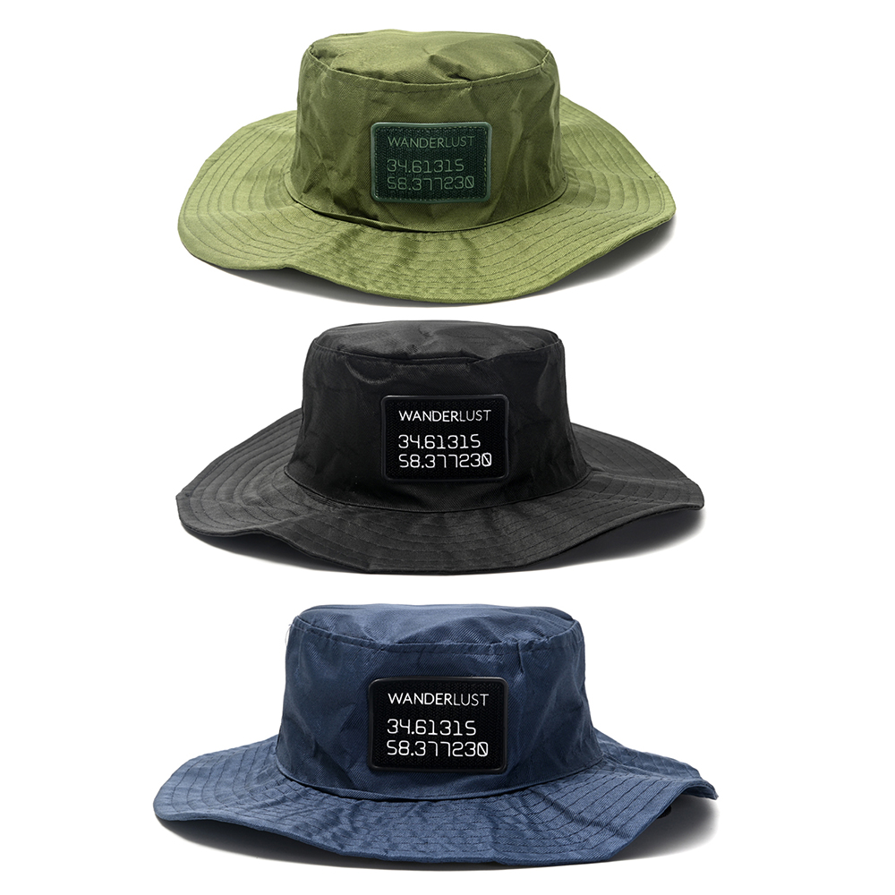 [840663] SOMBRERO AUSTRALIANO WANDERLUST CON CUERDA Y REGULADOR