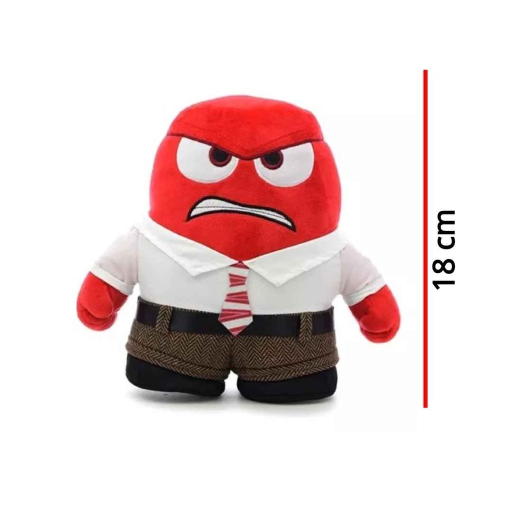 PELUCHE INTENSAMENTE FURIA 18CM PHI PHI TOYS