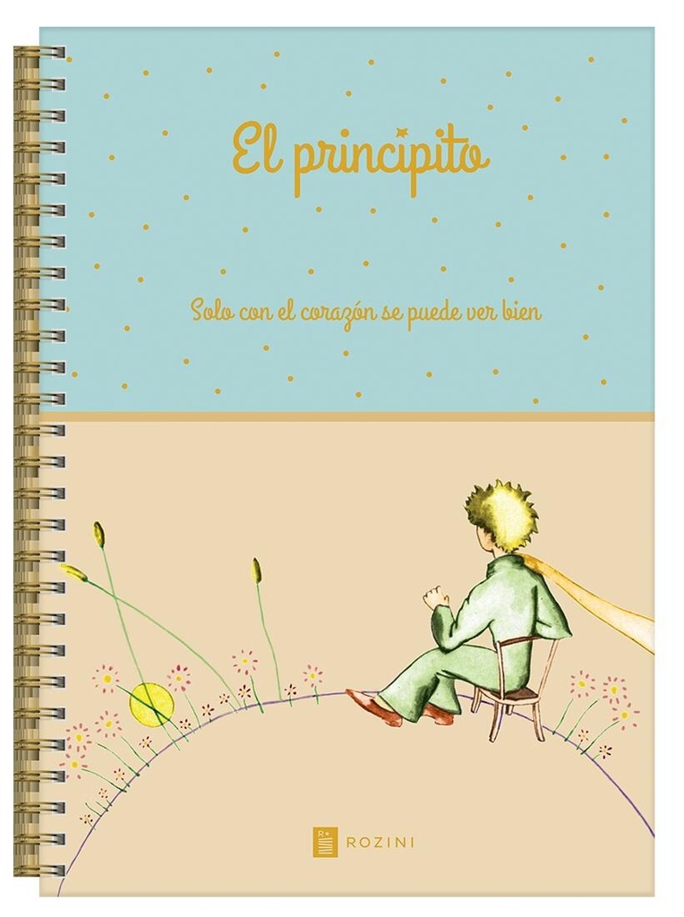 CUADERNO EL PRINCIPITO 16x21 RAYADO T/D