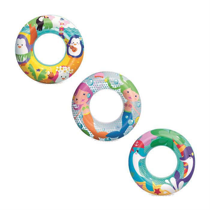 [8136113] INFLABLE SALVAVIDAS AVENTURAS DEL MAR CHICO 51 CM (B/3) BESTWAY (4901)