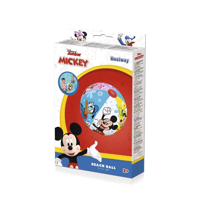 PELOTA MICKEY Y SUS AMIGOS 51CM (B/24) BESTWAY (7337)
