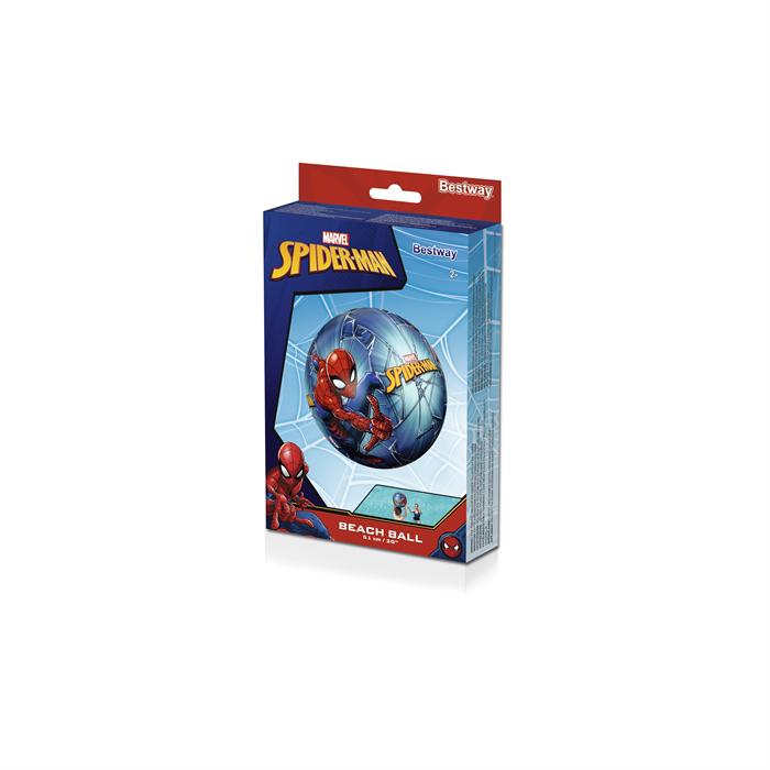 [8198002] SPIDER-MAN PELOTA 51 CM (B/24) BESTWAY (7284)