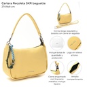 CARTERA RECOLETA SKORA LIMON 27x19x9 CM