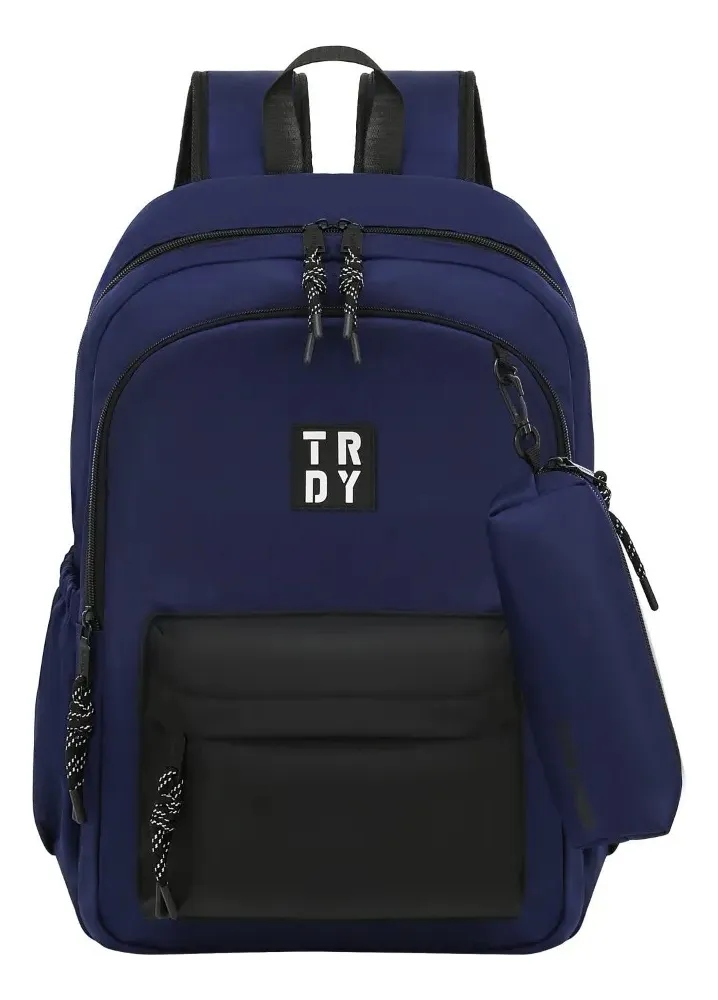 MOCHILA CON CARTUCHERA TRENDY