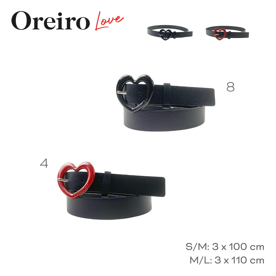 [854553] CINTURON OREIRO LOVE
