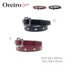 CINTURON OREIRO LOVE