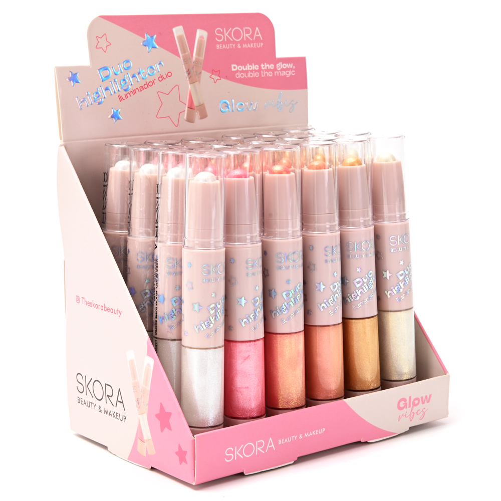 [841776] ILUMINADOR EN CRAYON Y BRILLO LABIAL SKORA