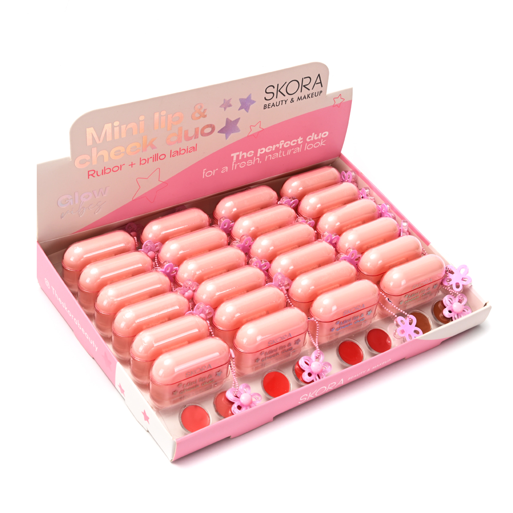 [841778] KIT BRILLO Y RUBOR CREMOSO SKORA