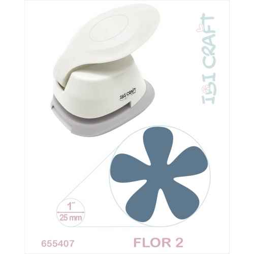 [6655407] PERFORADORA ARTISTICA P/GOMA EVA 25mm 1¨ MARGARITA