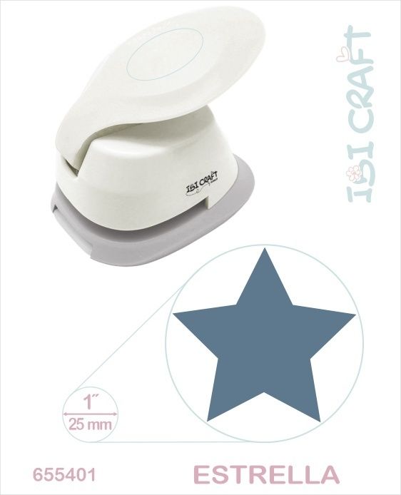 [6655401] Perforadora Artistica p/goma eva 25mm 1" Estrella