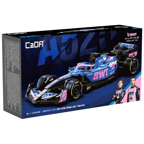 [81C55024W] VEHICULO PARA ARMAR  BWT ALPINE F1 TEAM A525 - 300 PIEZAS