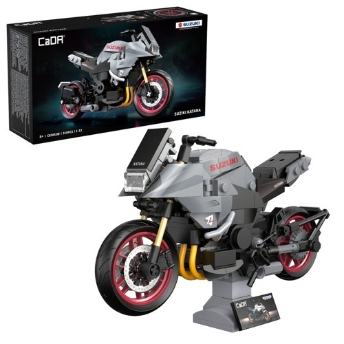 [81C62052W] VEHICULO PARA ARMAR 1:12 MOTO SUZUKI KATANA5 - 310 PIEZAS