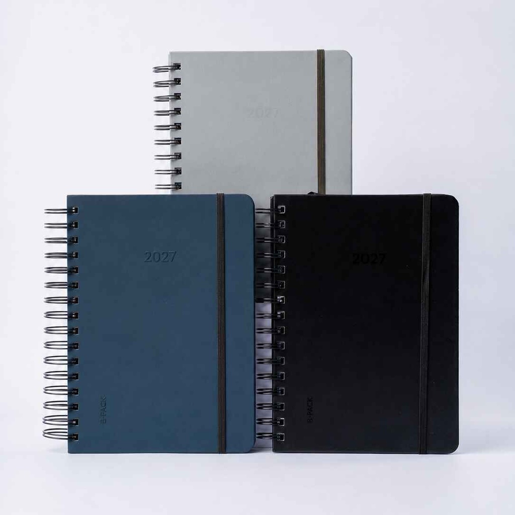 [6203803] AGENDA 2027 B-PACK SEMANAL CON ESPIRAL A5 SIMPLE